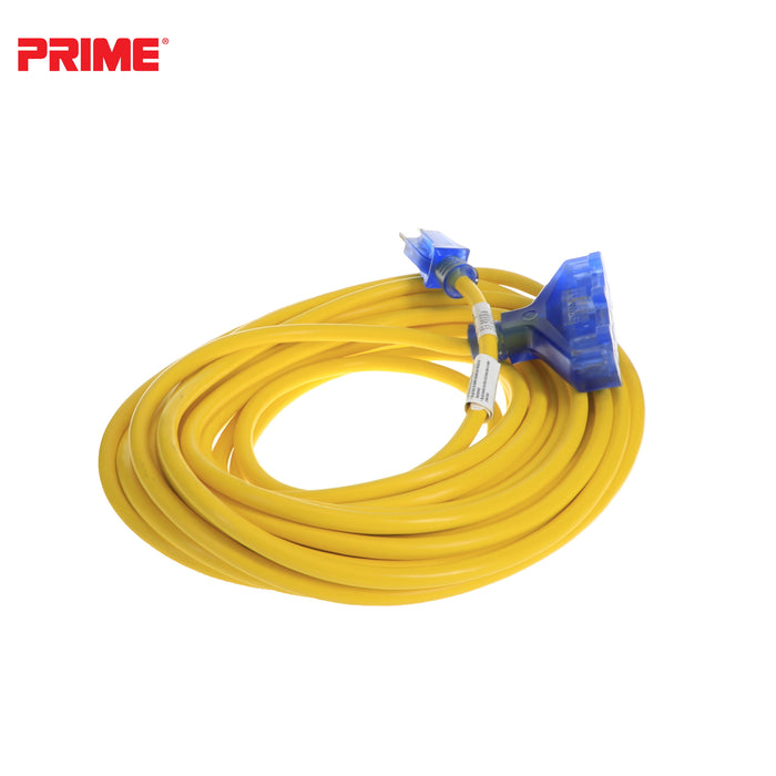 50ft 12/3 SJTW Jobsite® <br />3-Outlet Extension Cord
