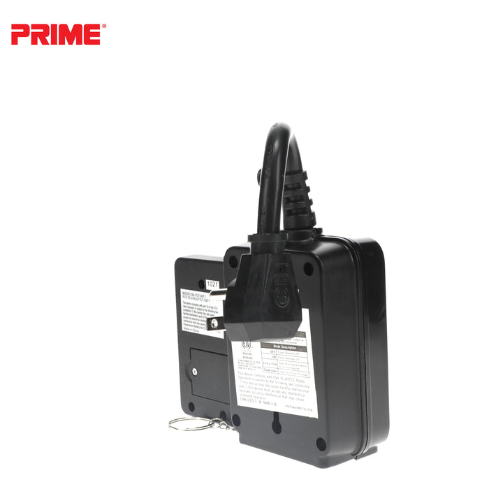 2 Outlet Remote Controlled Countdown Timer