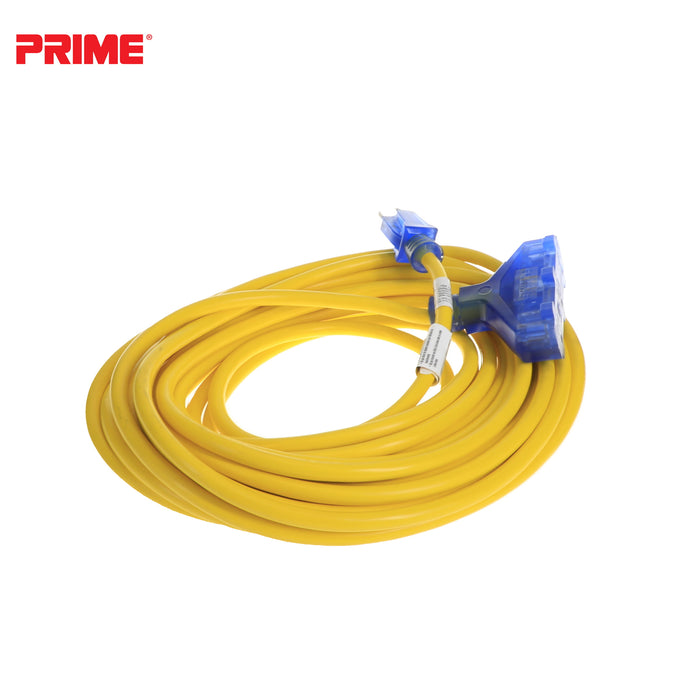 50ft 12/3 SJTW Jobsite® <br />3-Outlet Extension Cord