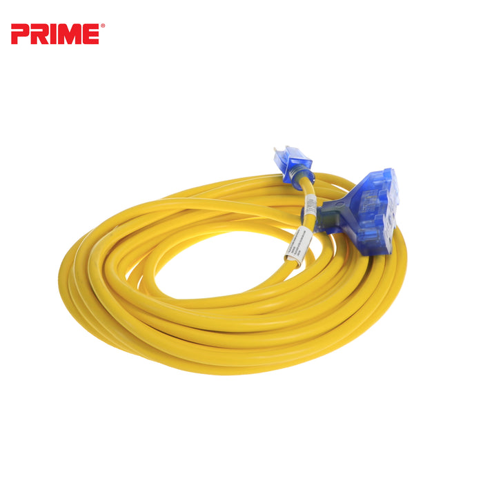 50ft 12/3 SJTW Jobsite® <br />3-Outlet Extension Cord