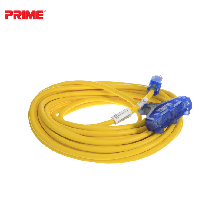 50ft 12/3 SJTW Jobsite® <br />3-Outlet Extension Cord