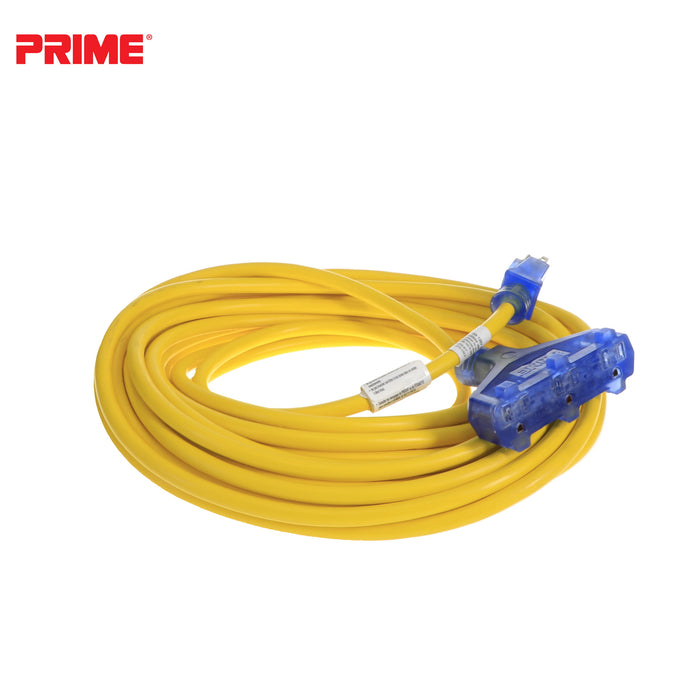 50ft 12/3 SJTW Jobsite® <br />3-Outlet Extension Cord