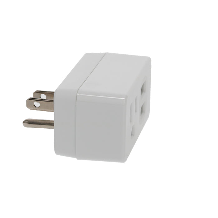 1-Outlet 2-Port Type-A, 2.1A USB Charger