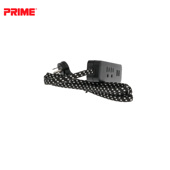 2 Outlet 2-Port 2.1A USB Power Strip with 6ft Accent Cord