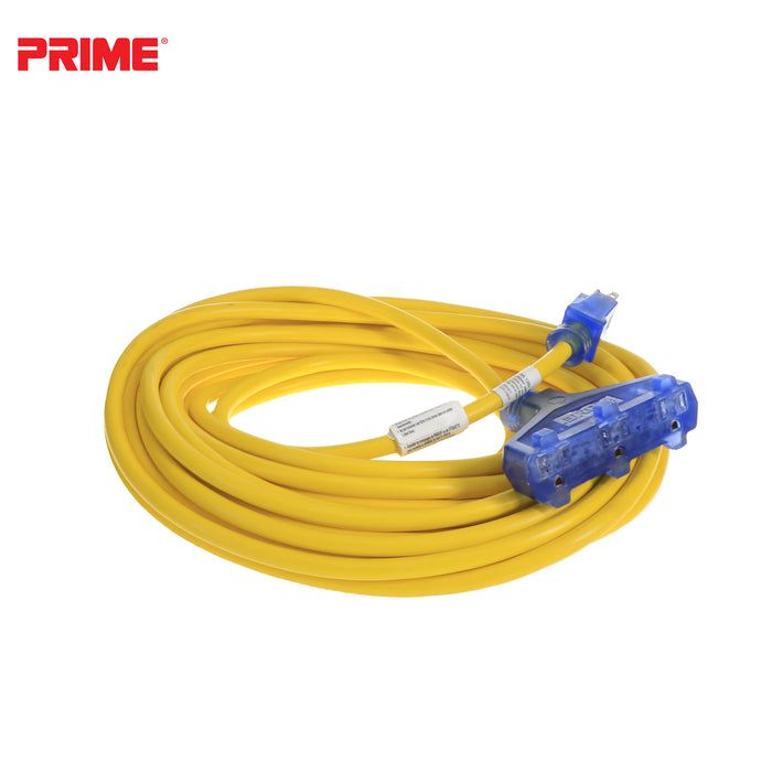 50ft 12/3 SJTW Jobsite® <br />3-Outlet Extension Cord