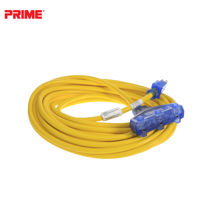 50ft 12/3 SJTW Jobsite® <br />3-Outlet Extension Cord