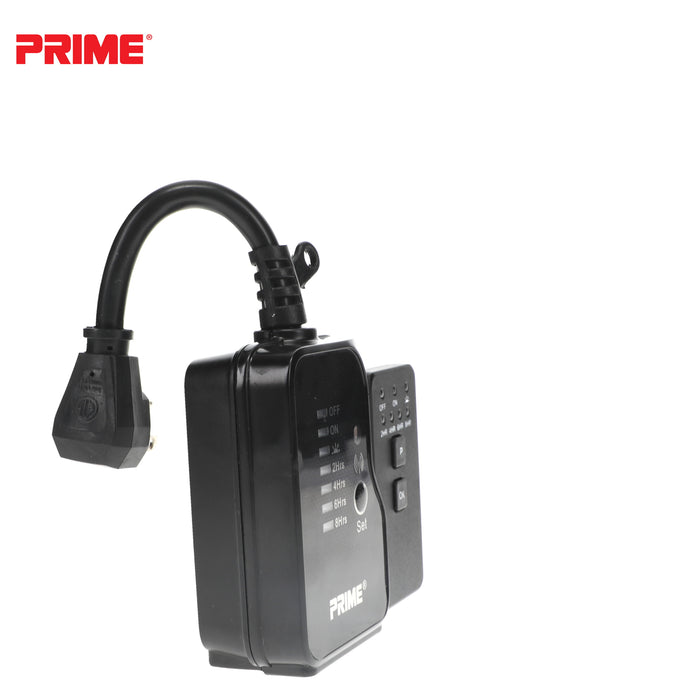 2 Outlet Remote Controlled Countdown Timer