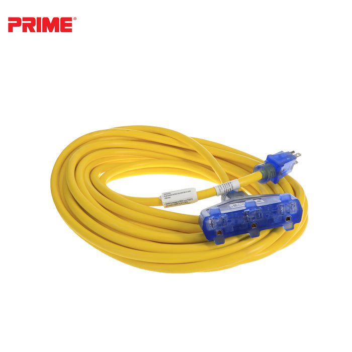 50ft 12/3 SJTW Jobsite® <br />3-Outlet Extension Cord