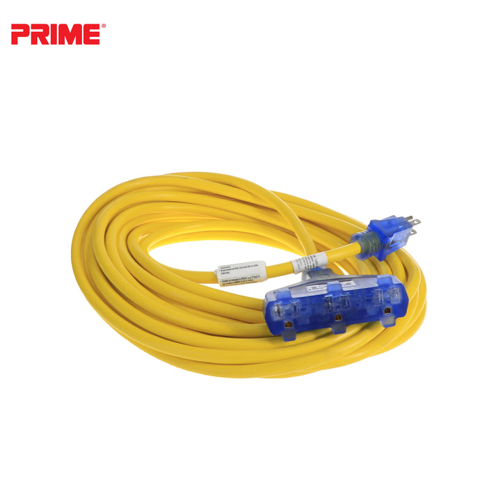 50ft 12/3 SJTW Jobsite® <br />3-Outlet Extension Cord