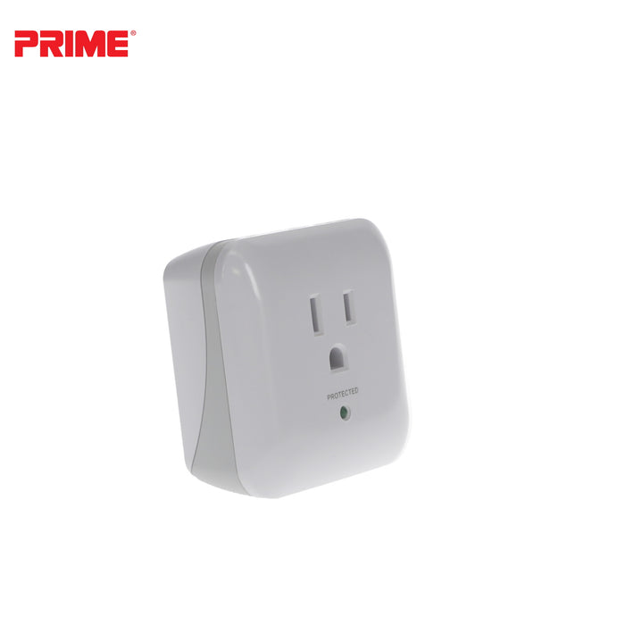 1 Outlet 900 Joule Surge Tap<br />with End-of-Service Alarm