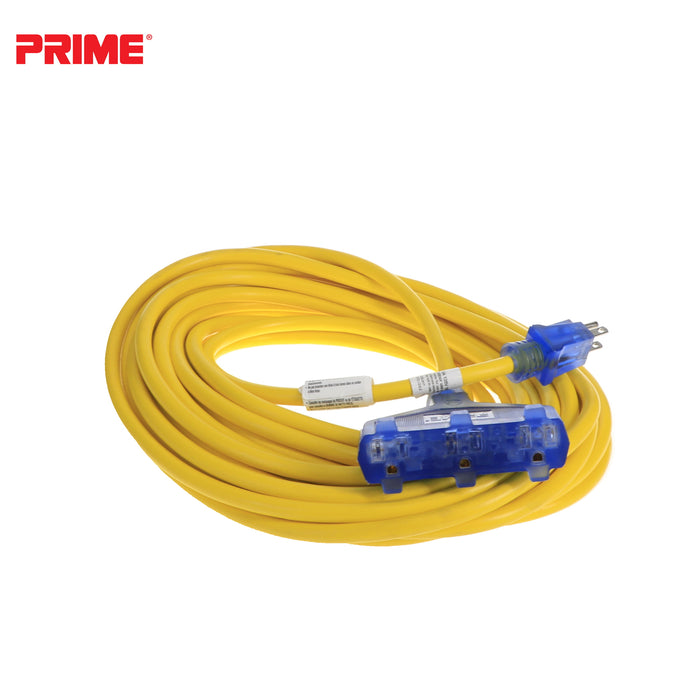 50ft 12/3 SJTW Jobsite® <br />3-Outlet Extension Cord