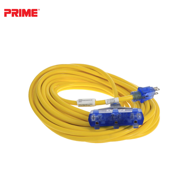 50ft 12/3 SJTW Jobsite® <br />3-Outlet Extension Cord