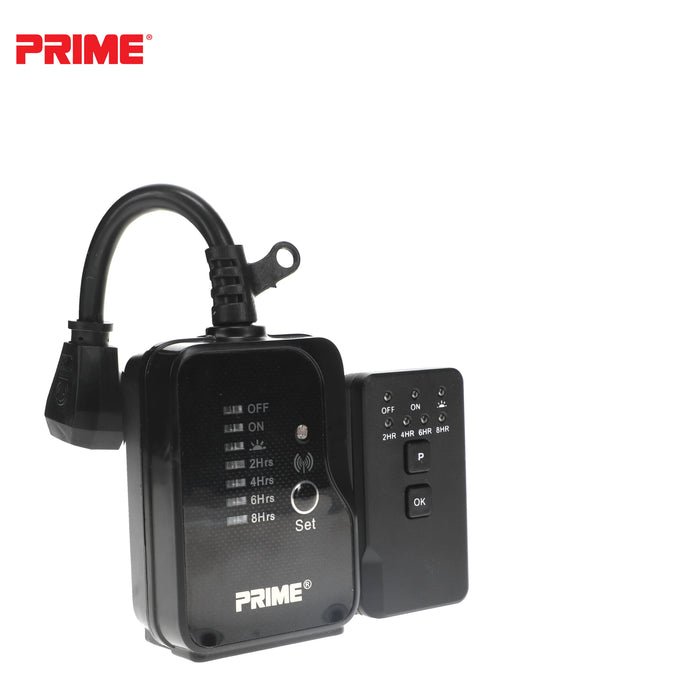2 Outlet Remote Controlled Countdown Timer