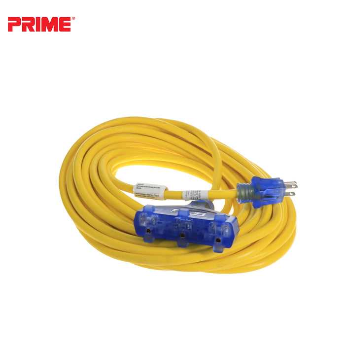 50ft 12/3 SJTW Jobsite® <br />3-Outlet Extension Cord