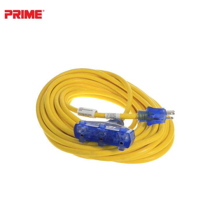 50ft 12/3 SJTW Jobsite® <br />3-Outlet Extension Cord