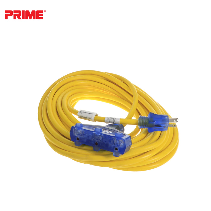 50ft 12/3 SJTW Jobsite® <br />3-Outlet Extension Cord