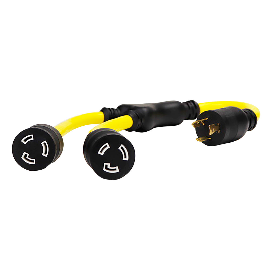 2ft 12/3 STW <br />Twist-to-Lock "Y" Adapter