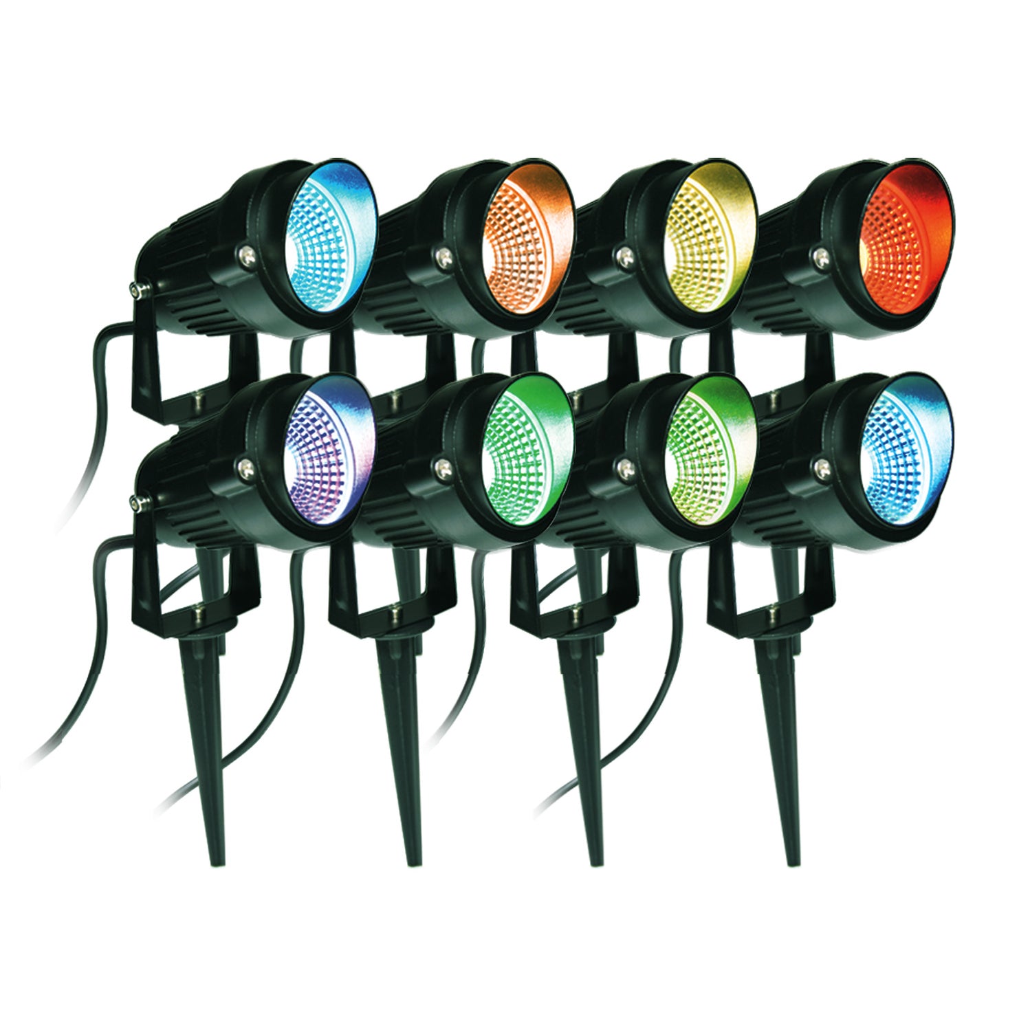 Click Color Light LED Color Changing Spotlights w/ Remotes — Prime Wire & Cable Inc.
