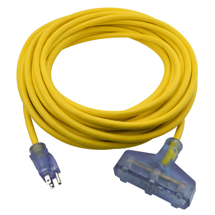 Amp Detection 50ft 12/3 SJTW Visual Amperage Detection 3-Outlet Cord — Prime  Wire & Cable Inc.