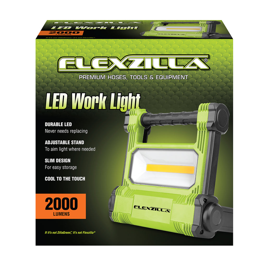 Flexzilla 2000 Lumen<br>LED Work Light w/6ft  Cord