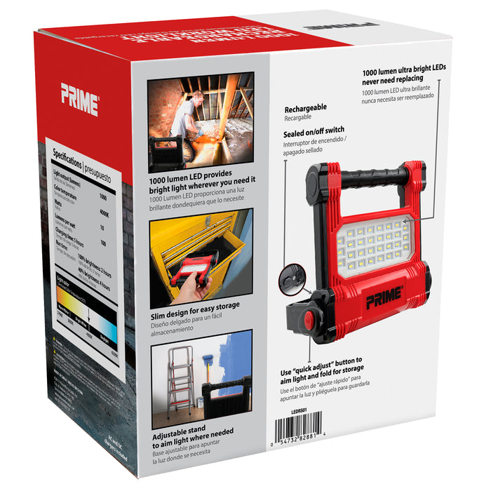 WL1000R rechargeable work light – Ansmann: with charging station