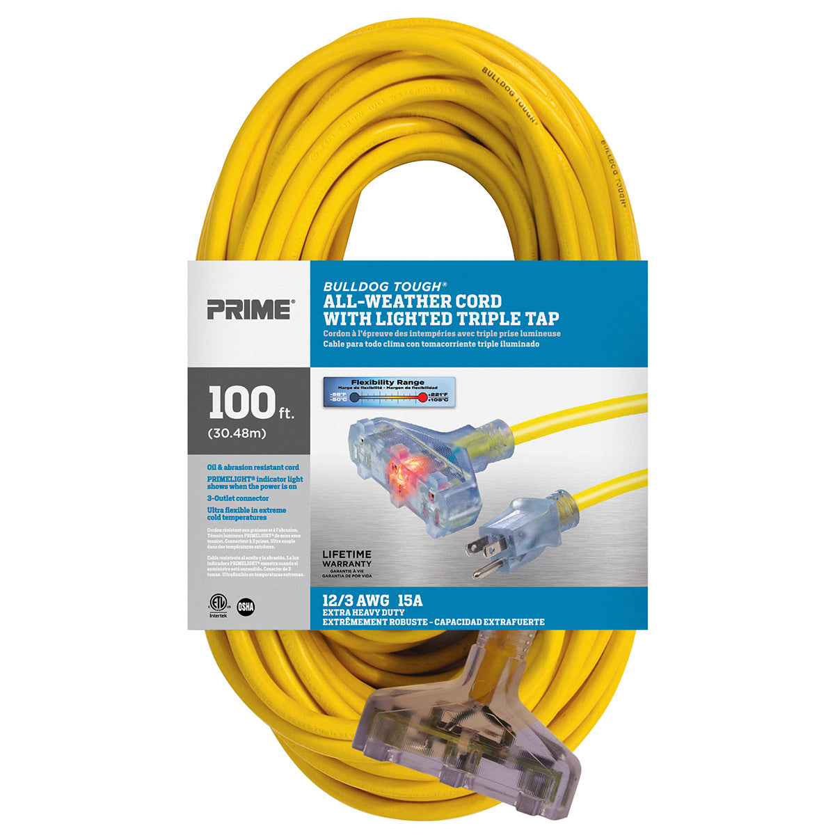 Pro Lock Extension Cord, Blue, 12/3, 100-Ft. - Danbury, CT - New Milford,  CT - Agriventures Agway Pickup & Delivery
