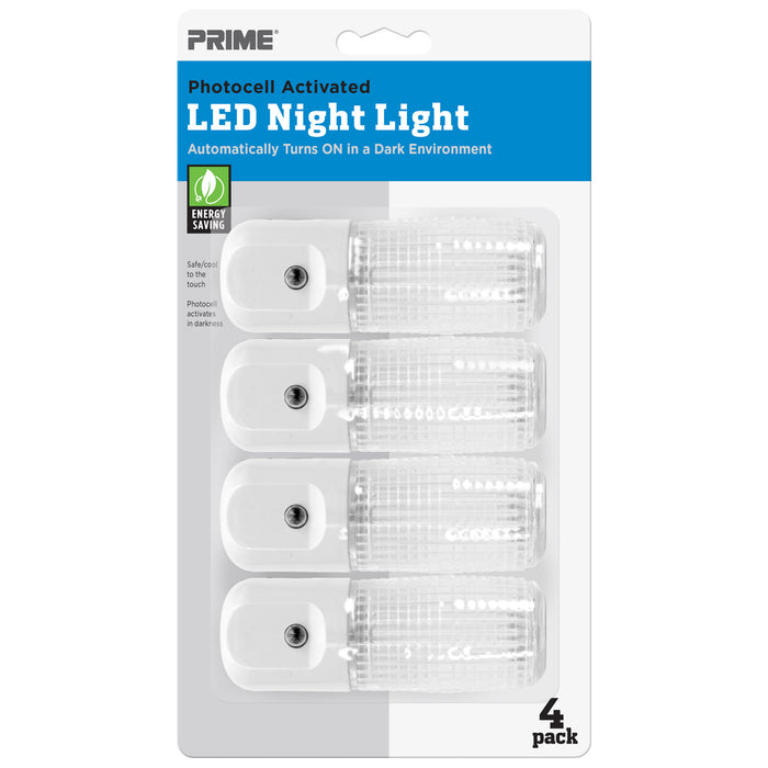 4PK Automatic LED Night Lights