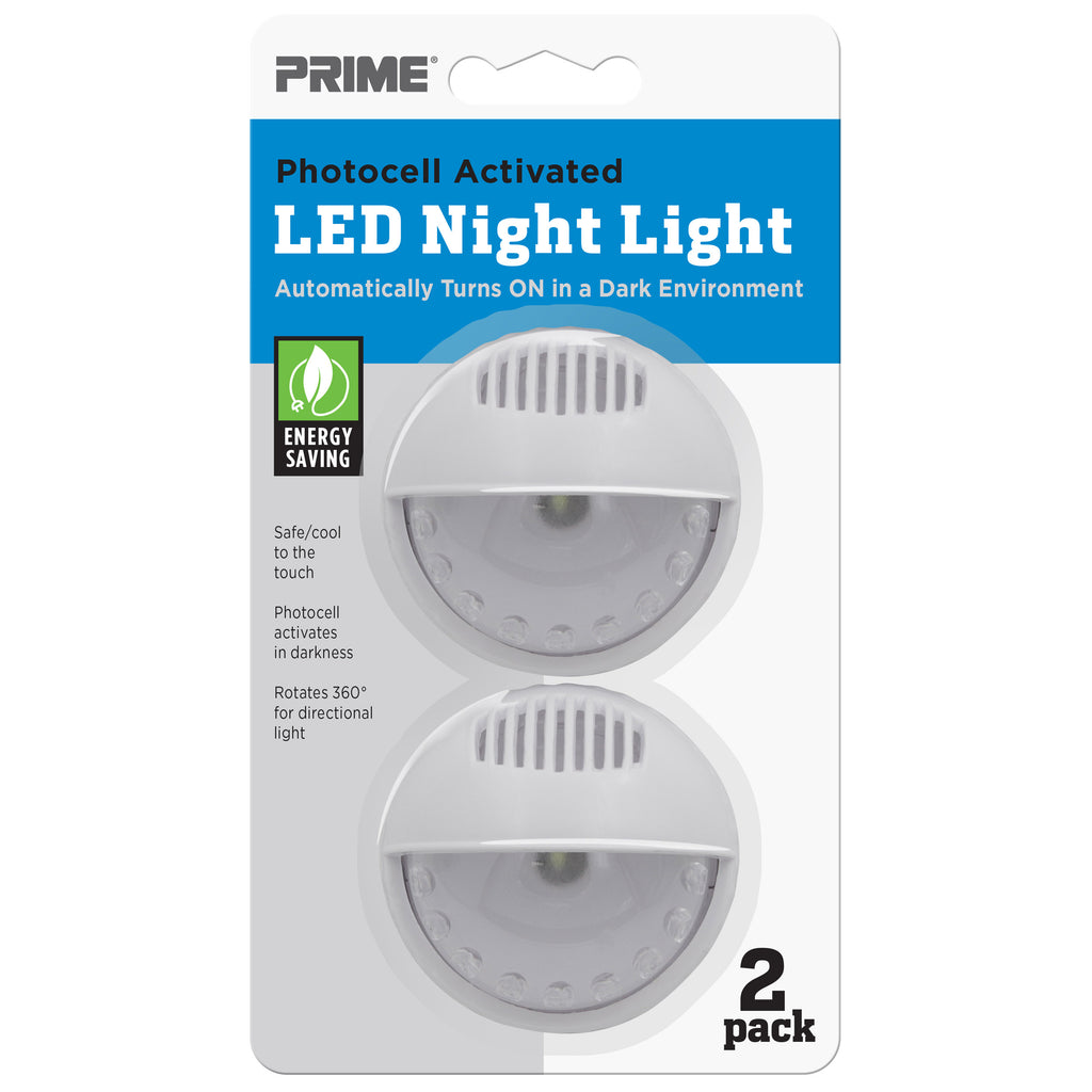 2PK Automatic Rotating <br />LED Night Lights