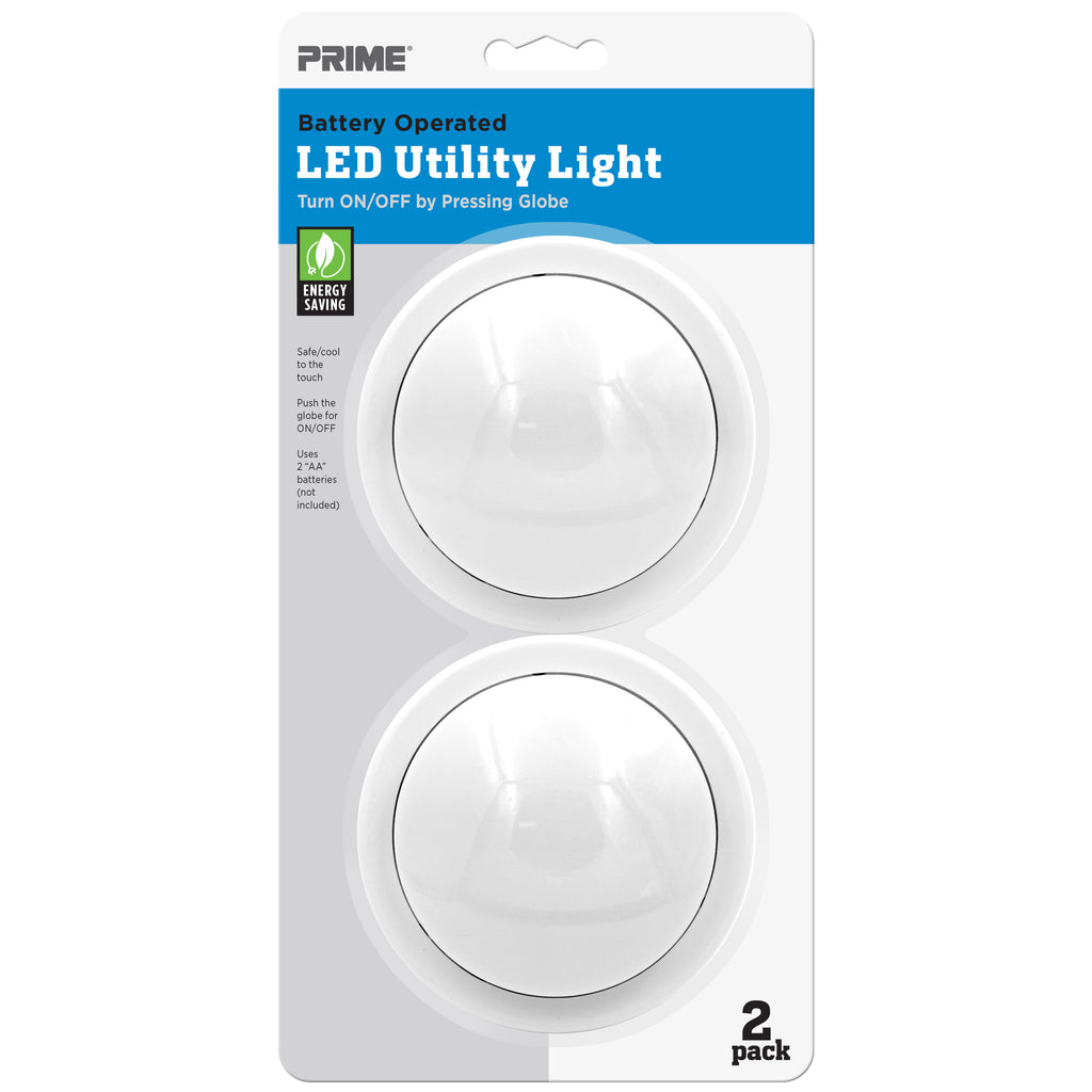 2PK LED Push Night Lights