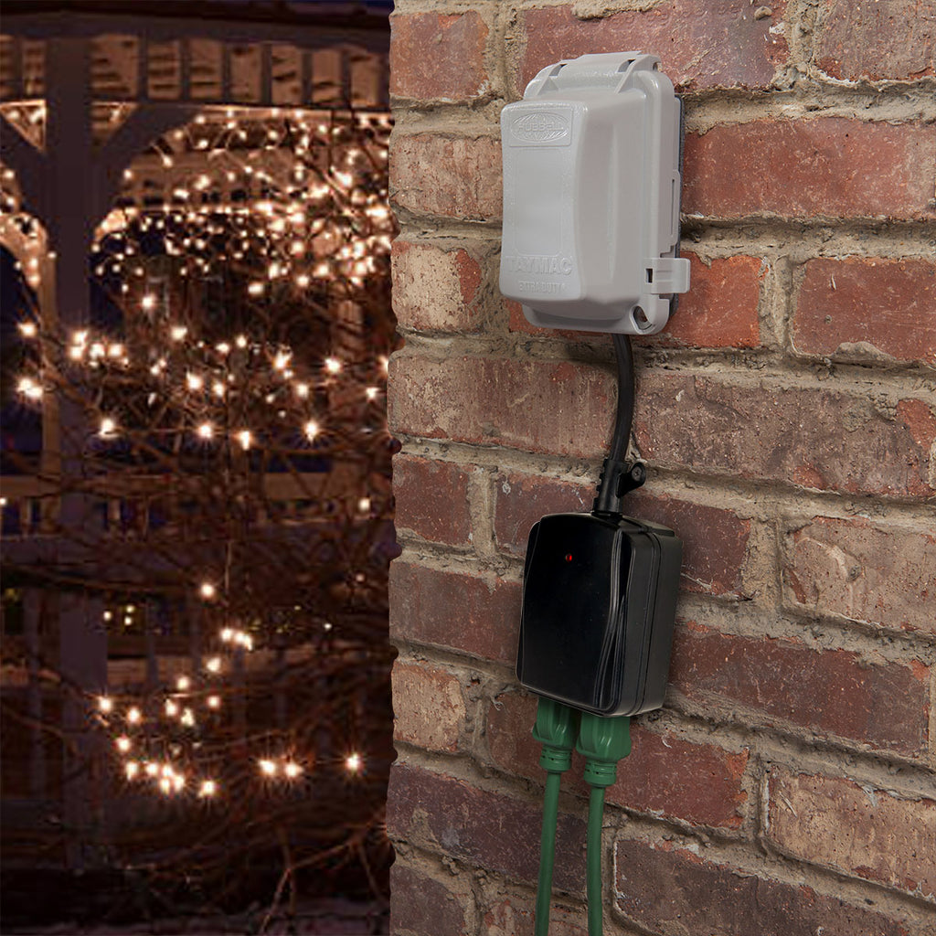 2 Outlet Outdoor<br>Wireless Remote Control