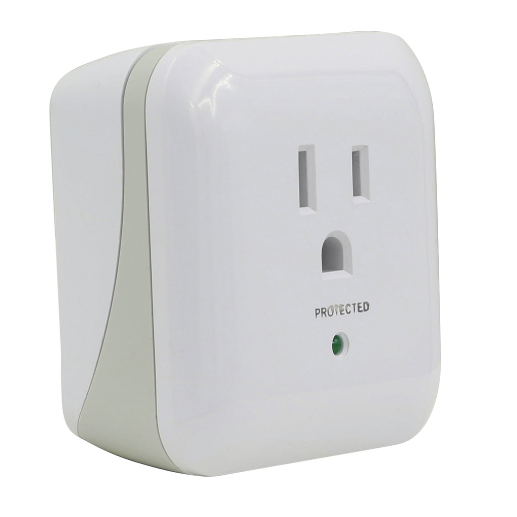 1 Outlet 900 Joule Surge Tap<br />with End-of-Service Alarm