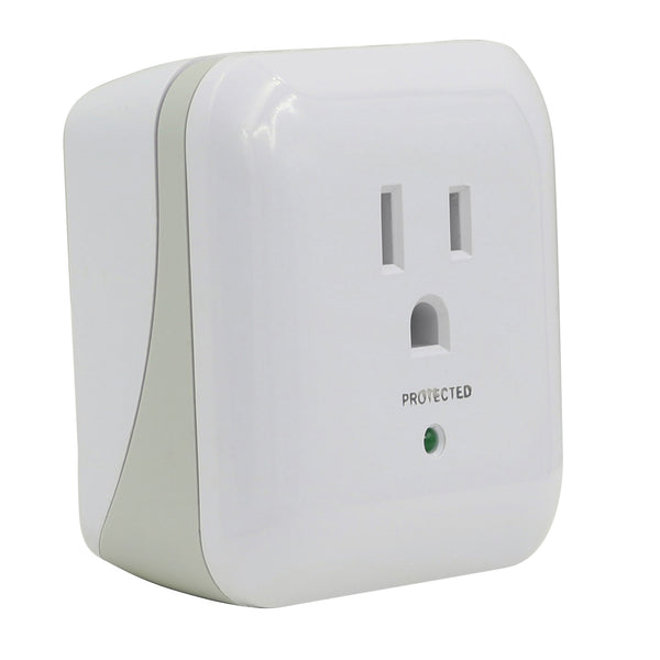 1 Outlet 900 Joule Surge Tap<br />with End-of-Service Alarm