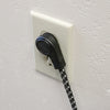 2 Outlet 2-Port 2.1A USB Power Strip with 6ft Accent Cord