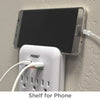 6 Outlet 1200 Joule Surge Tap<br>with 2-Port 3.4A USB Charger