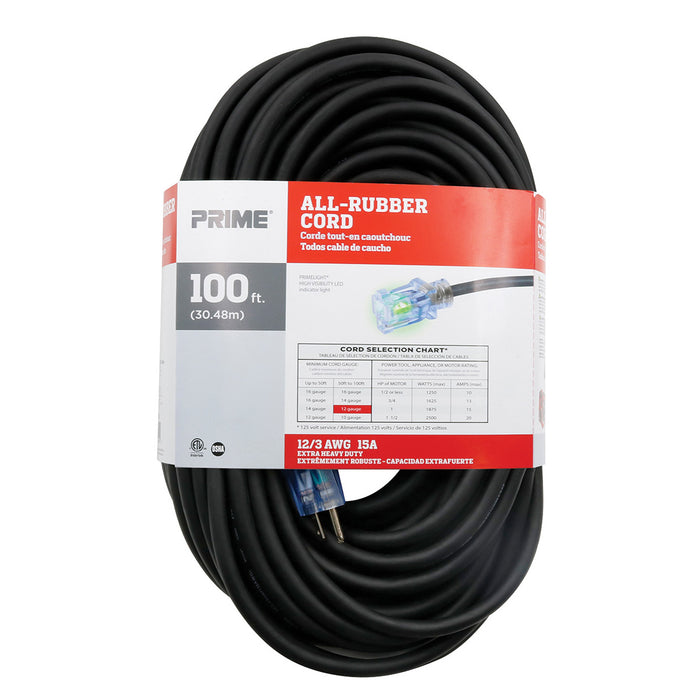 100' 12/3 Extension Cord 2738