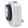 2 Pack 1 Outlet Indoor 24-Hour Timer with EZ Access Outlet