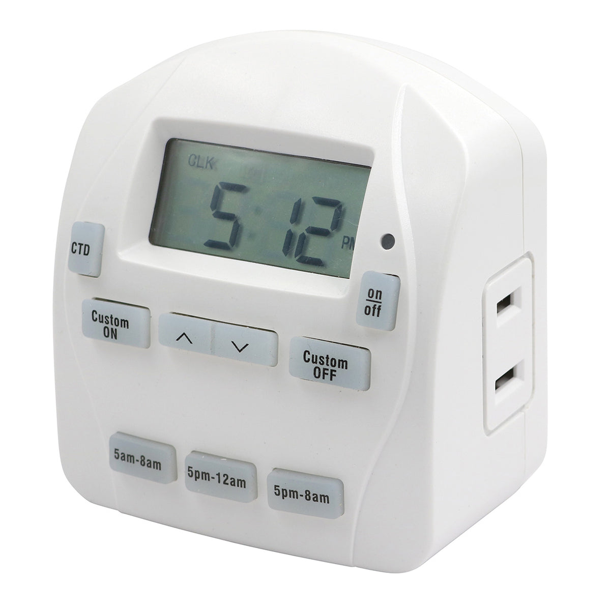 1Outlet EZSet 24hrDigital Indoor Timer — Prime Wire & Cable Inc.