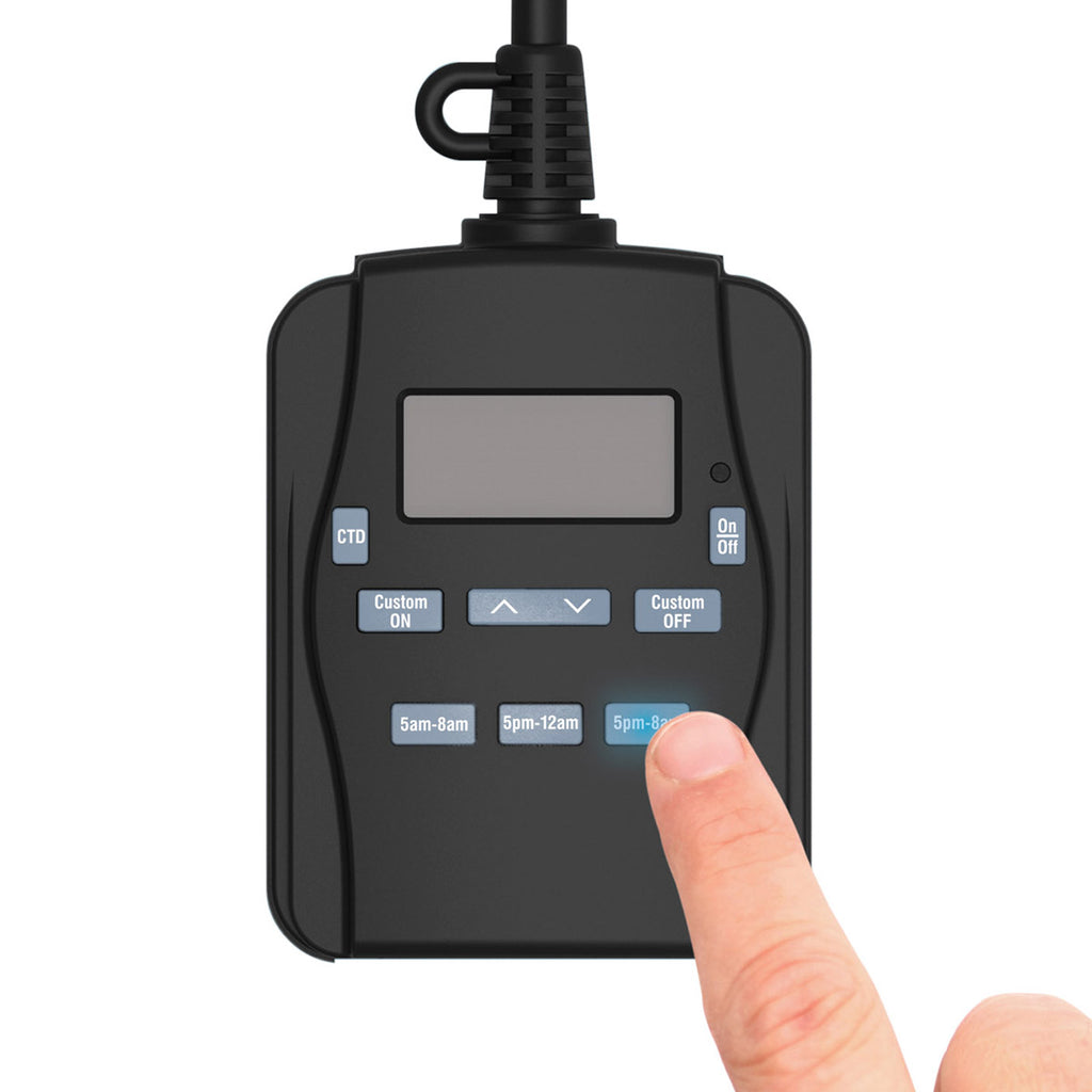 2 Outlet EZ-SET 24-Hour<br>Digital Outdoor Timer
