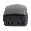 2 Outlet Outdoor<br>Wireless Remote Control