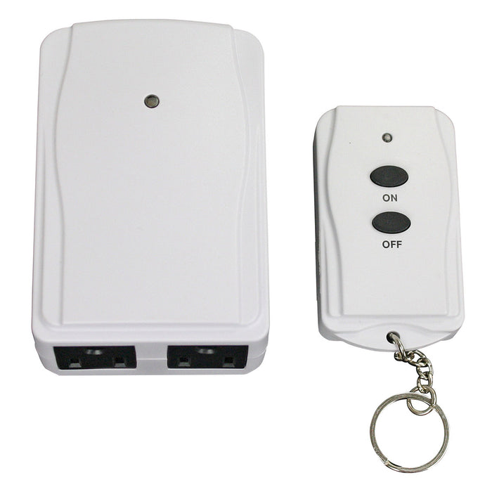 2-Outlet Indoor Wireless Remote Control