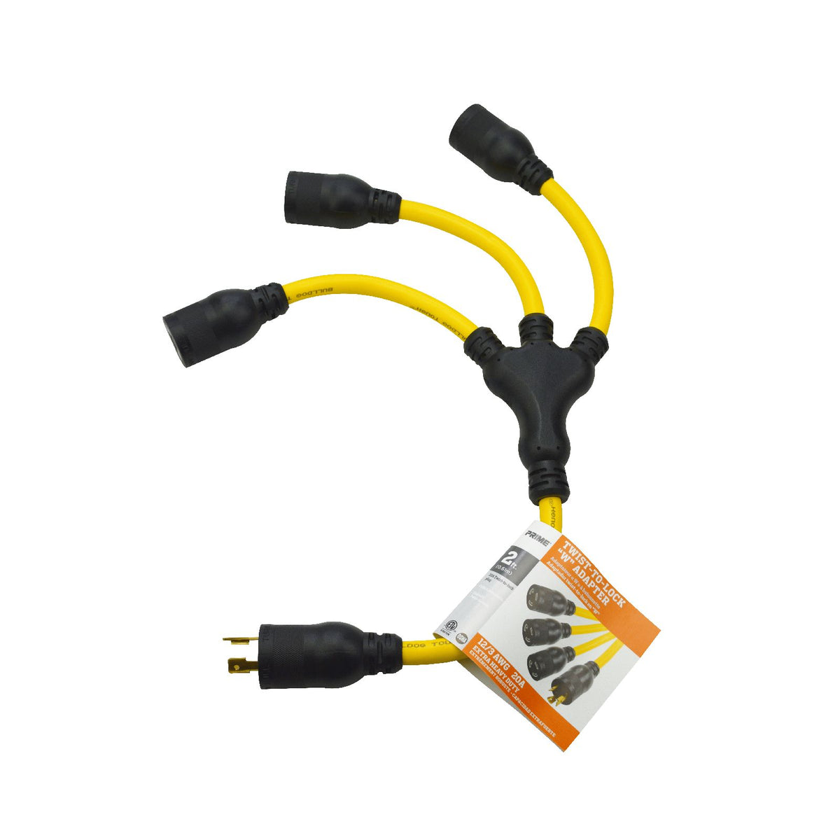 2ft 12/3 STW Twist-to-Lock 