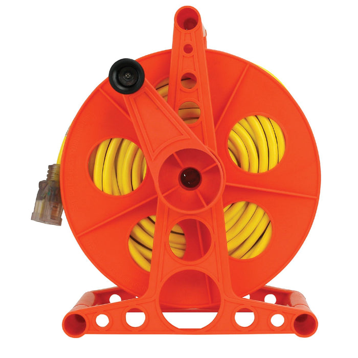 Prime Wire And Cable CR003000 Cord Storage Reel with Metal Stand - Bees  Lighting