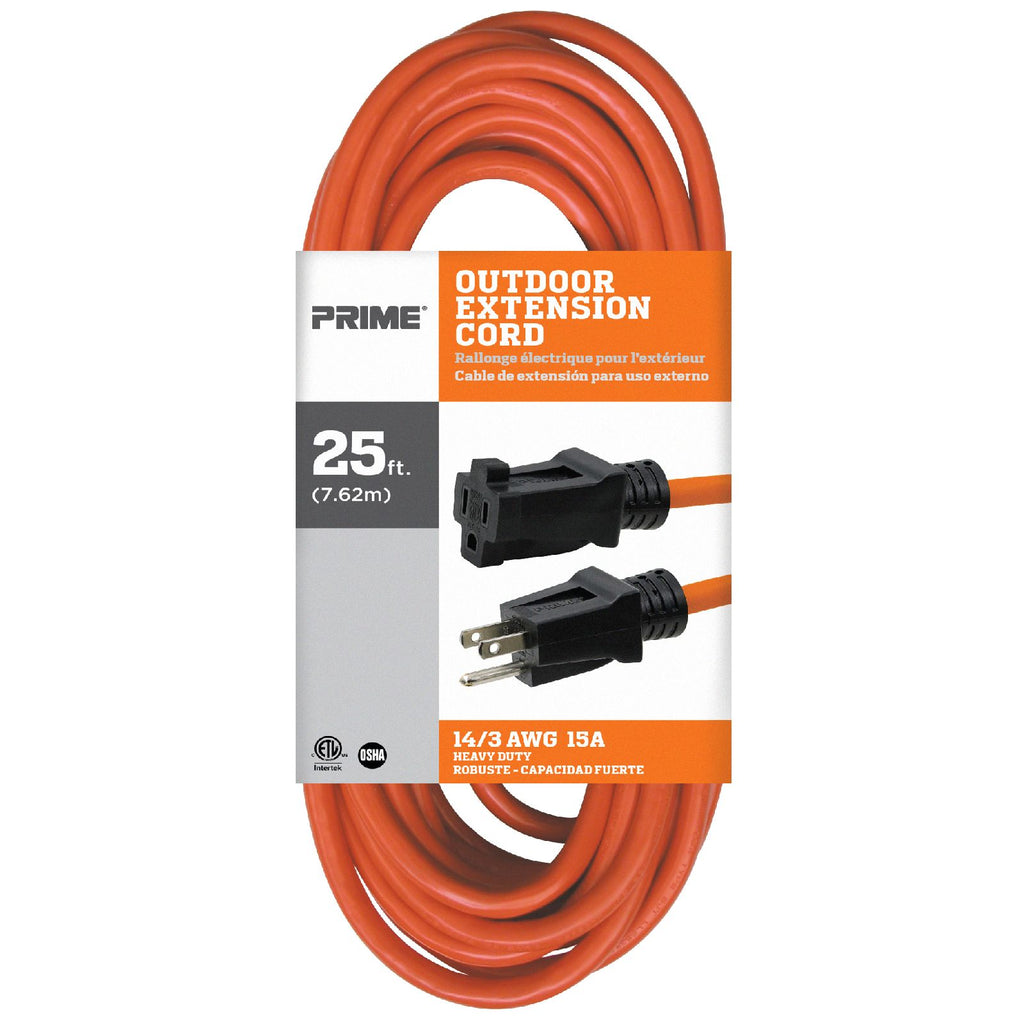Cordinate 10ft. Cable Management Cord Cover, Orange