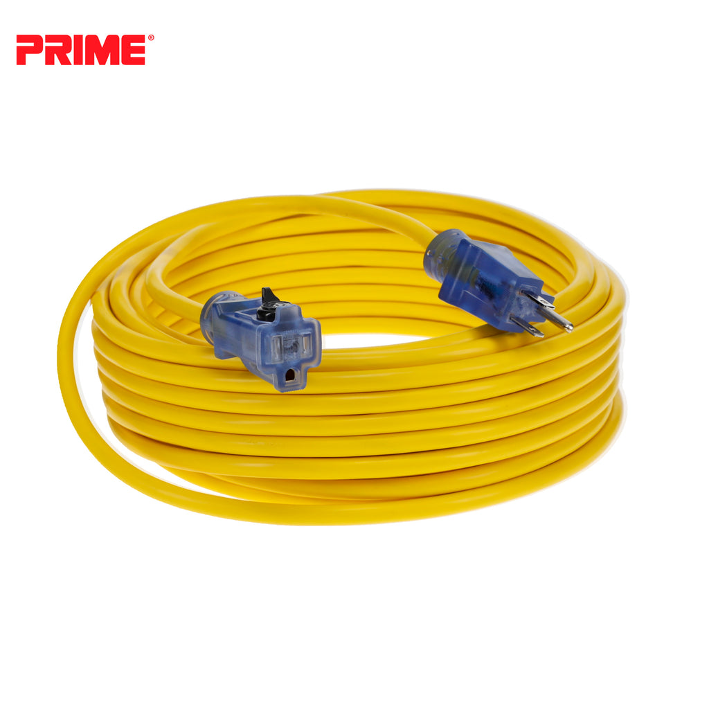 50ft 14/3 SJTW Jobsite® <br />Outdoor Extension Cord <br />w/Locking & Lighted Connector