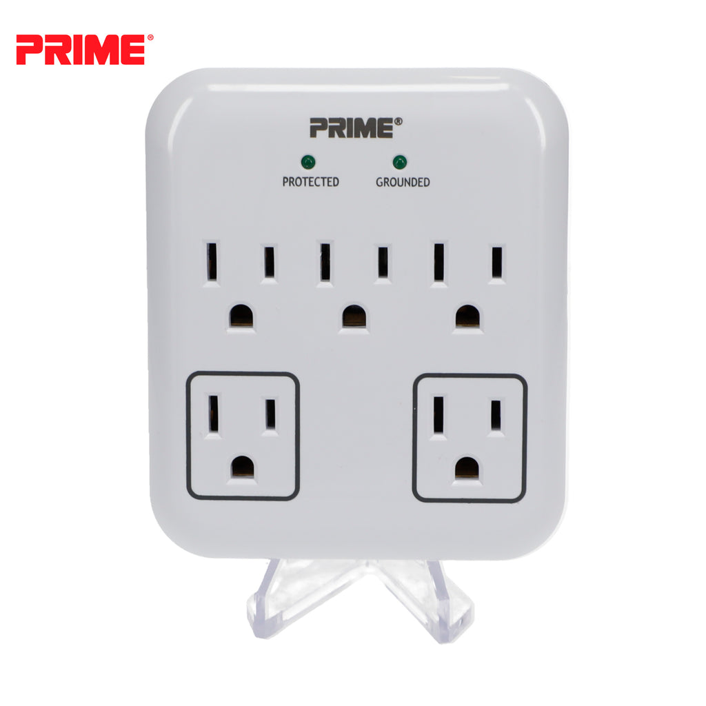 5-Outlet 900 Joule Surge Tap