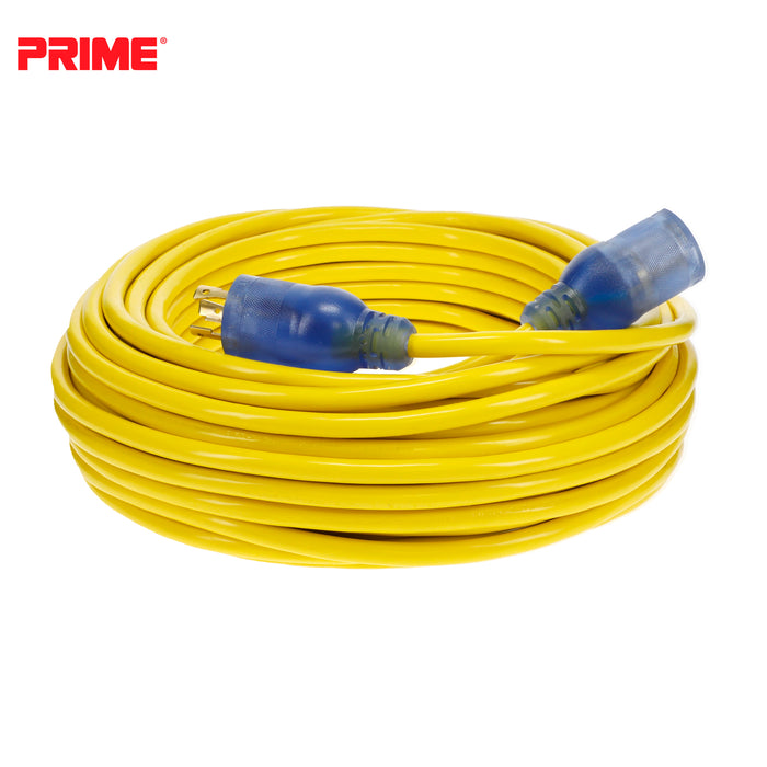 14/3 extension cord 50 foot twist lock (yellow) 173-2059 – Ships Fast from  Our Huge Inventory