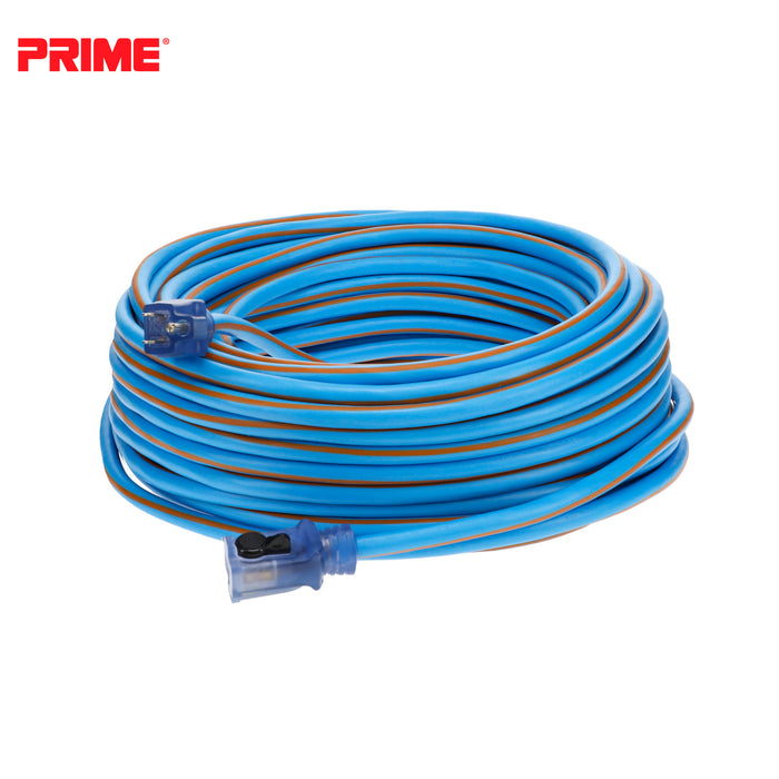 100ft 12/3 SJEOW <br />Arctic Blue™ All-Weather <br />Locking Extension Cord