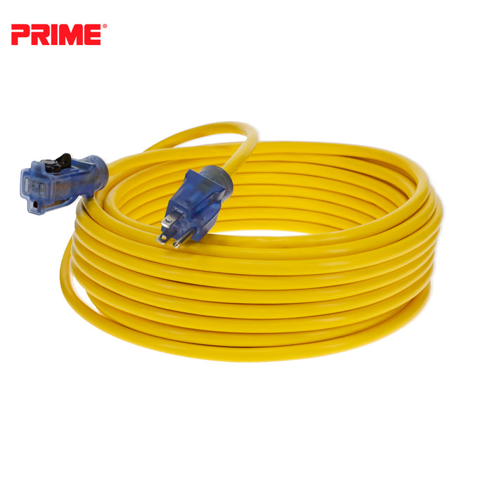 50ft 14/3 SJTW Jobsite® <br />Outdoor Extension Cord <br />w/Locking & Lighted Connector