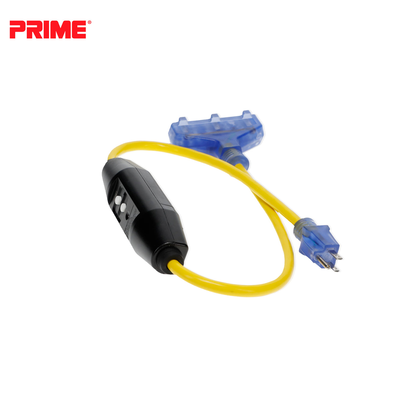 3ft 12/3 SJTW InLine GFCI TripleTap Adapter — Prime Wire & Cable Inc.