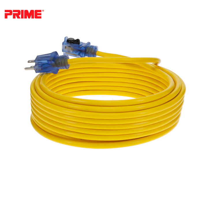 50ft 14/3 SJTW Jobsite® <br />Outdoor Extension Cord <br />w/Locking & Lighted Connector